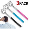 3 Pack Bear Claw Telescopic Metal Extendable Back Scratcher Back Massager Gift
