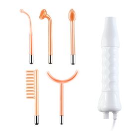 Beauty Instrument 5-piece Set Of Current Comb Stick Red Purple Blue Light (Option: Red-AU)